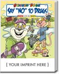SC1015 Say NO To Drugs Sticker Book with Custom Imprint 